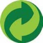 Image montrant le logo Green Dot de la Commission. Indique qu’un produit rencontre les standards de design et de fabrication de l’emballage.