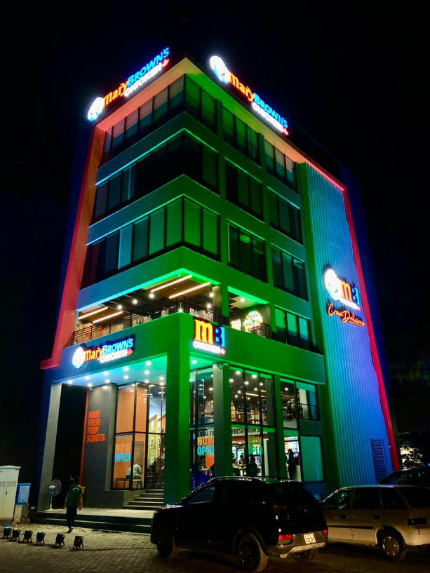 L’établissement Mary Brown’s à Lahore.